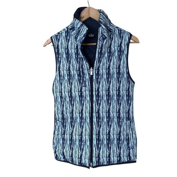 Peter Millar , WATERVILLE 1889, Crown Diamond Quilted Reversible Golf Vest, XS? - Picture 4 of 12